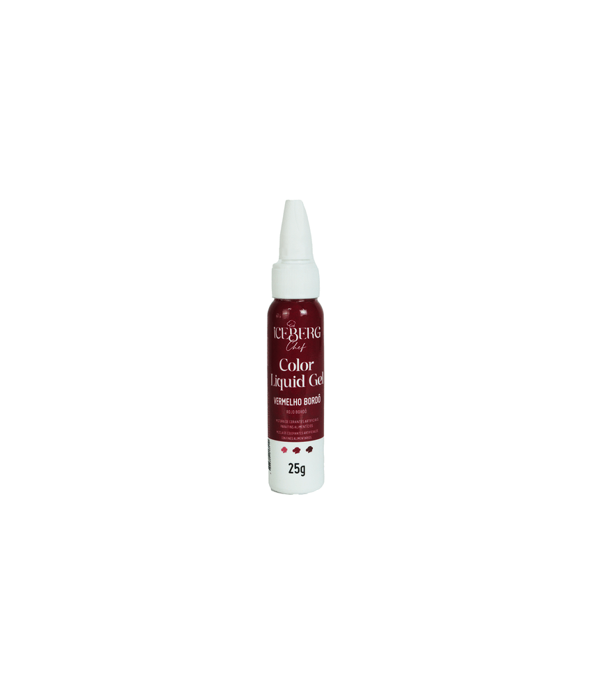 COLORANTE IN GEL ROSSO BORDO 25g