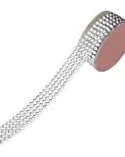Nastro Strass - 2cm Argento