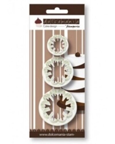 TAGLIAPASTA PER FIORE 4,8/4,2/3,2 cm 3pezzi