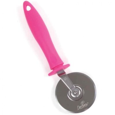 DECORA ROTELLA PIZZA , ACCIAIO, FUCSIA DI DECORA