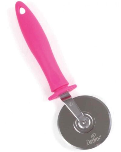 DECORA ROTELLA PIZZA , ACCIAIO, FUCSIA DI DECORA