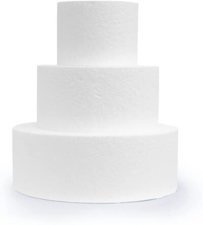 BASI DI POLISTIROLO TONDE PER TORTE ALTEZZA 10 cm