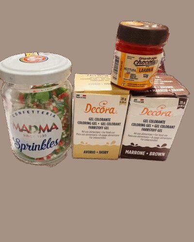 COLORANTE IN GEL - SPRINKLES PER FAKE CAKES 4 PEZZI