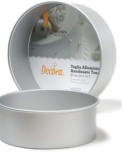 Teglia Professionale Tonda h 10 Decora