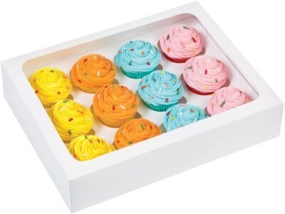 Scatola Mini Cupcake Box Window 24 x 19 x 5 HCM