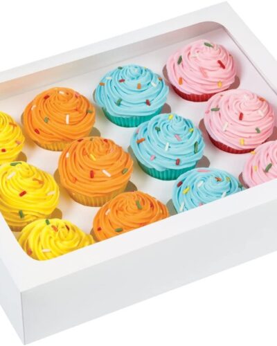 Scatola Mini Cupcake Box Window 24 x 19 x 5 HCM