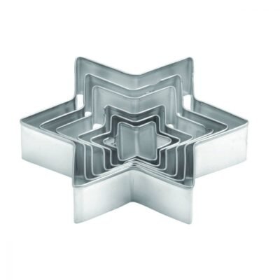 Taglia pasta/biscotti stella -6 pz Tescoma