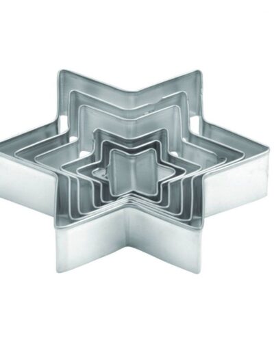 Taglia pasta/biscotti stella -6 pz Tescoma