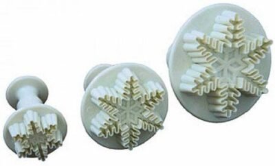 Stampo espulsione fiocco di neve -4pz