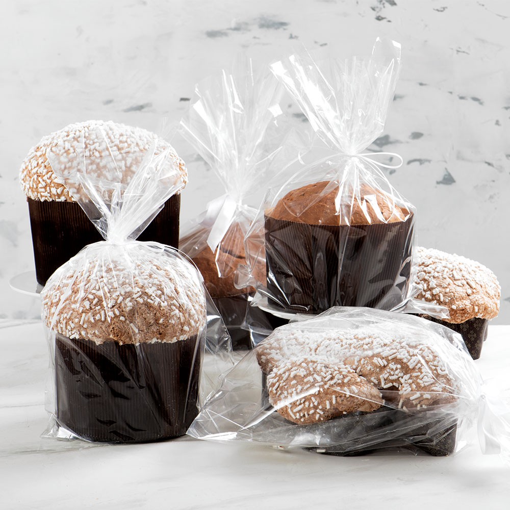 Buste trasparenti per alimenti