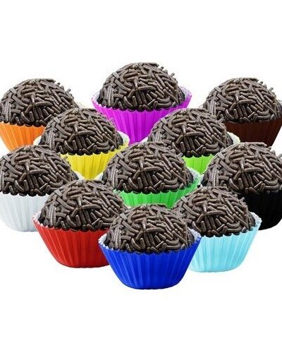 PIROTTINI PER DOLCI n 6 - 100 pezzi