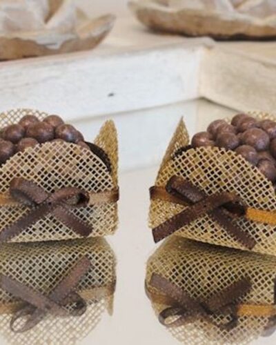 PIROTTINI ELEGANTI PER CIOCCOLATINI - 24 pezzi