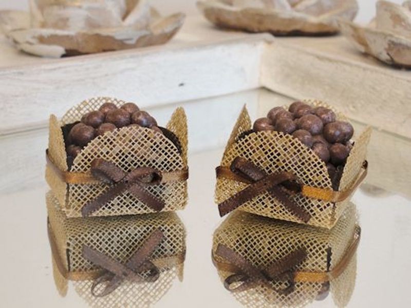 PIROTTINI ELEGANTI PER CIOCCOLATINI - 24 pezzi