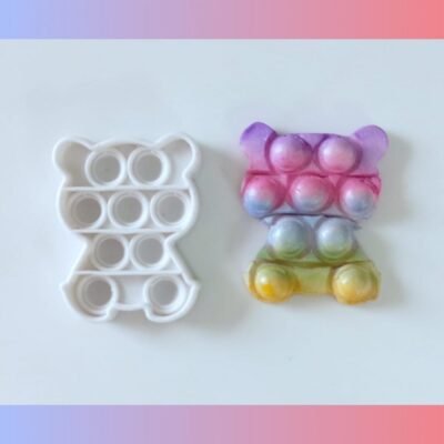 Stampi in Silicone a forma di Orso, Macchina 2 pz