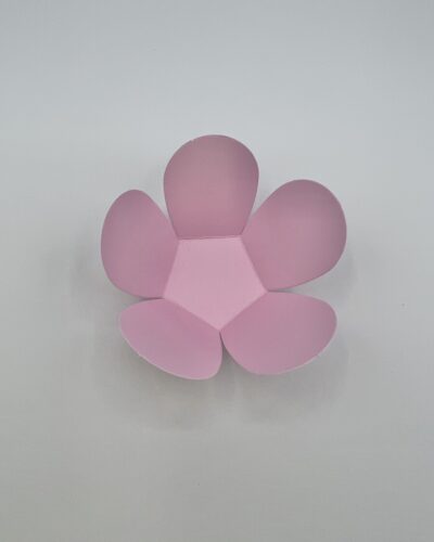 PORTA TARTUFO FORME DI FIORI ROSA 50 pezzi