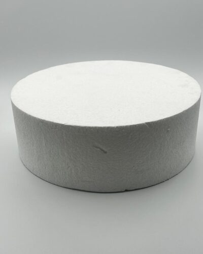 BASE DI POLISTIROLO TONDE PER TORTE ALTEZZA 10 cm BASSA QUALITÀ