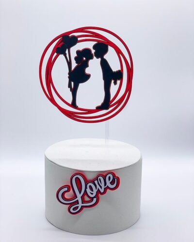 CAKE TOPPER PER ENNAMORATI