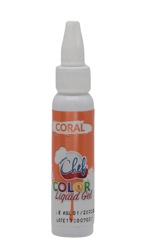 COLORANTE IN GEL CORALLO 25g - PER TORTE FAKE
