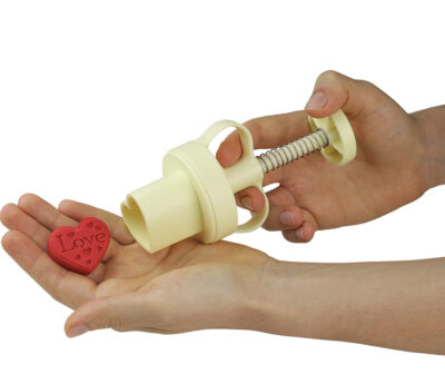 TIMBRO IN 3D 4pz Modello in forma di cuore