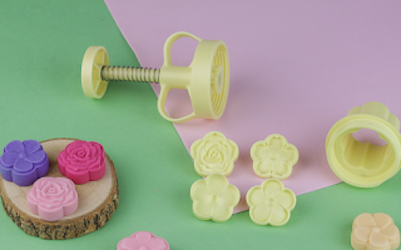 TIMBRO IN 3D 4pz Modello di fiore