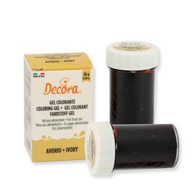 COLORANTE IN GEL AVORIO DECORA 28g torte fake