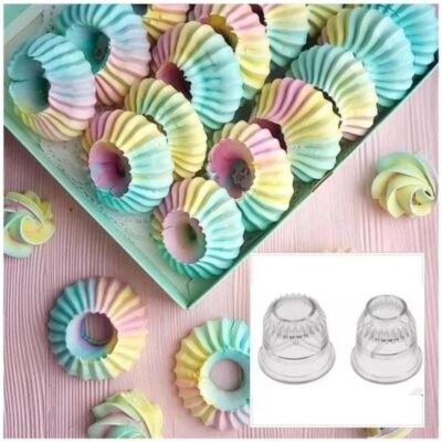 Meringhe. Sultane Aperto e Chiuso. Set di 2 Beccucci giganti in Plastica