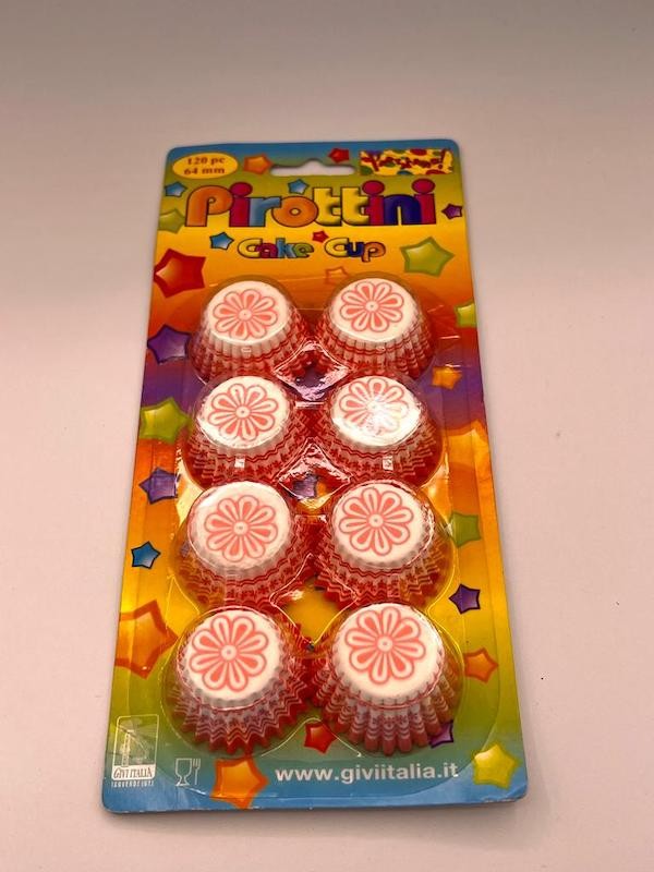 Pirottini Carta Cake cup 64mm 120 Pz
