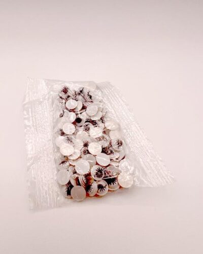 Occhi adesivi in bianco e nero 100 pezzi