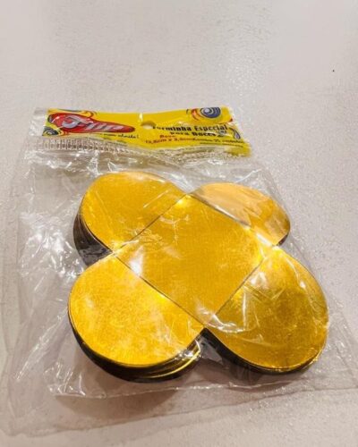 PIROTTINI ELEGANTI IN ACETATO ORO 25 unit