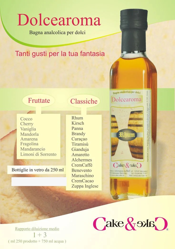 DOLCEAROMA – Bagne per dolci 250g