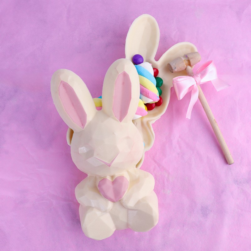 STAMPO PER CIOCCOLATO CONIGLIO PER PASQUA LUCIDATO - cod 3691 - immagine 2