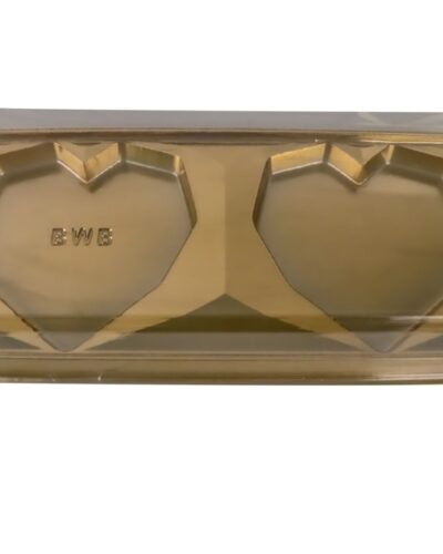 SCATOLA PER SAN VALENTINO CUORE (200 g) con 2 cavità - 5 unità