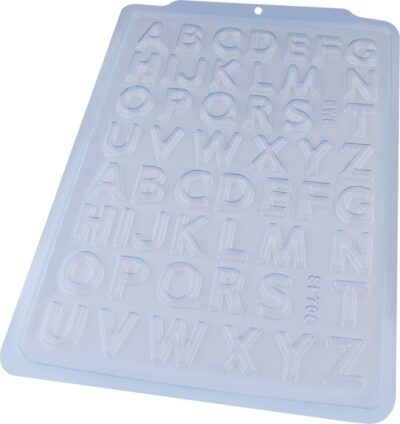STAMPI PER CIOCCOLATO ALFABETO COD- 3517