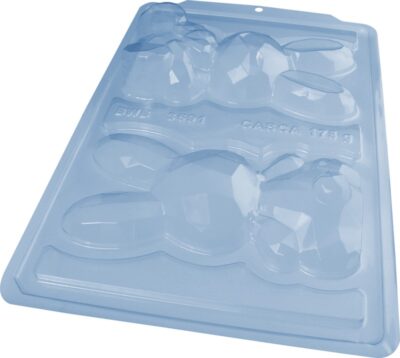 STAMPO PER CIOCCOLATO CONIGLIO PER PASQUA LUCIDATO - cod 3691