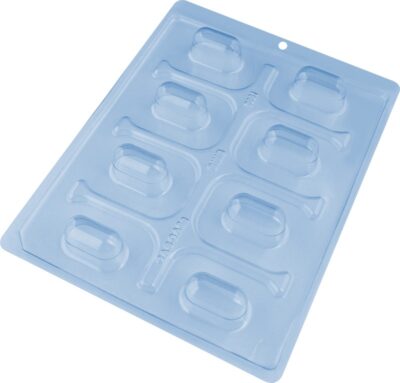 STAMPO PER CIOCCOLATO MINI TARTUFO ALLUNGATO COD-5061