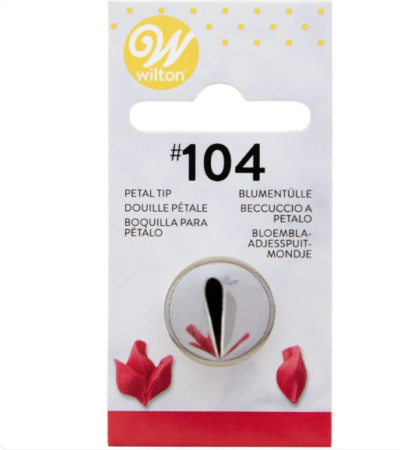 BECCUCCIO Wilton in acciaio #104 - Petalo