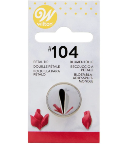 BECCUCCIO Wilton in acciaio #104 - Petalo